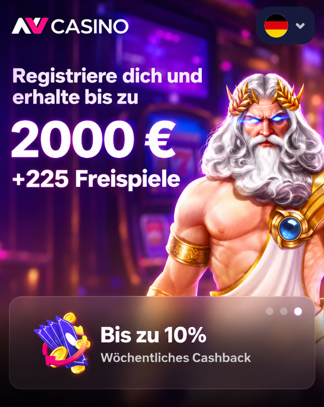 Einzahlungen und Zahlungsmittel bei AV Casino
